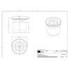 ACO House and Garden Stankslot tbv afwateringsaansluiting