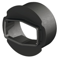 ACO XtraDrain V100K Adapter knock-out onderuitloop Ø160mm