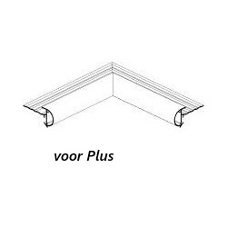 Roval aluminium kraaltrim binnenhoek 26 mm Plus
