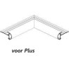 Roval aluminium kraaltrim binnenhoek 26 mm Plus