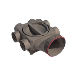 Air Excellent luchtverdeelkast DB206H160 6 aansluitingen