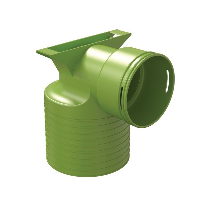 Ubbink Air Excellent 1x AE48c Ventieladapter 90° 125mm