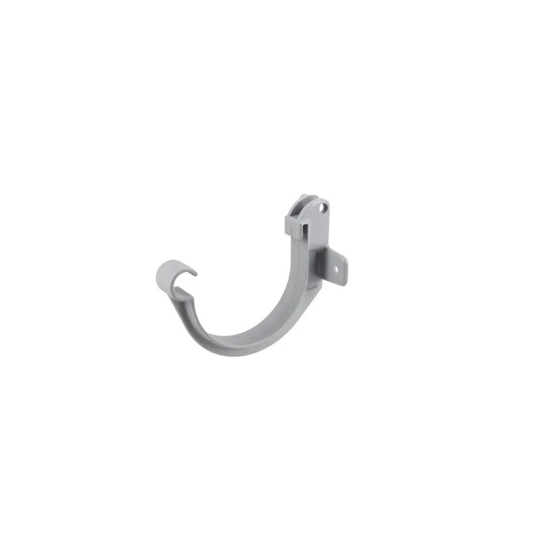 NICOLL LG16 PVC-Ti gootbeugel lichtgrijs