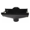 NICOLL Techtan Vodalis LG29 PVC-Ti expansie centraaluitloop zwart d80