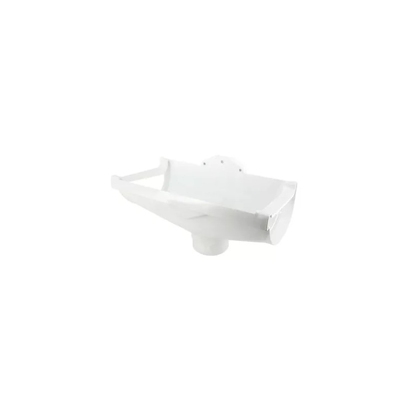 NICOLL Techtan Vodalis LG29 PVC-Ti expansie centraaluitloop wit d80