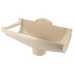 NICOLL Techtan Vodalis LG29 PVC-Ti expansie centraaluitloop beige d80