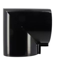 NICOLL Techtan Vodalis LG29 PVC-Ti binnenhoekstuk 90gr. zwart