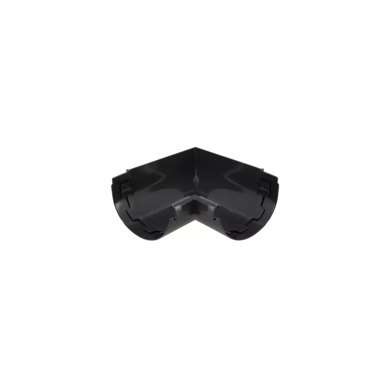 NICOLL Techtan Vodalis LG29 PVC-Ti binnenhoekstuk 90gr. antraciet