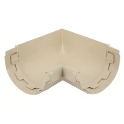 NICOLL Techtan Vodalis LG29 PVC-Ti binnenhoekstuk 90gr. beige