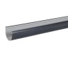 NICOLL Techtan Vodalis LG29 PVC-Ti mastgoot L 4m antraciet
