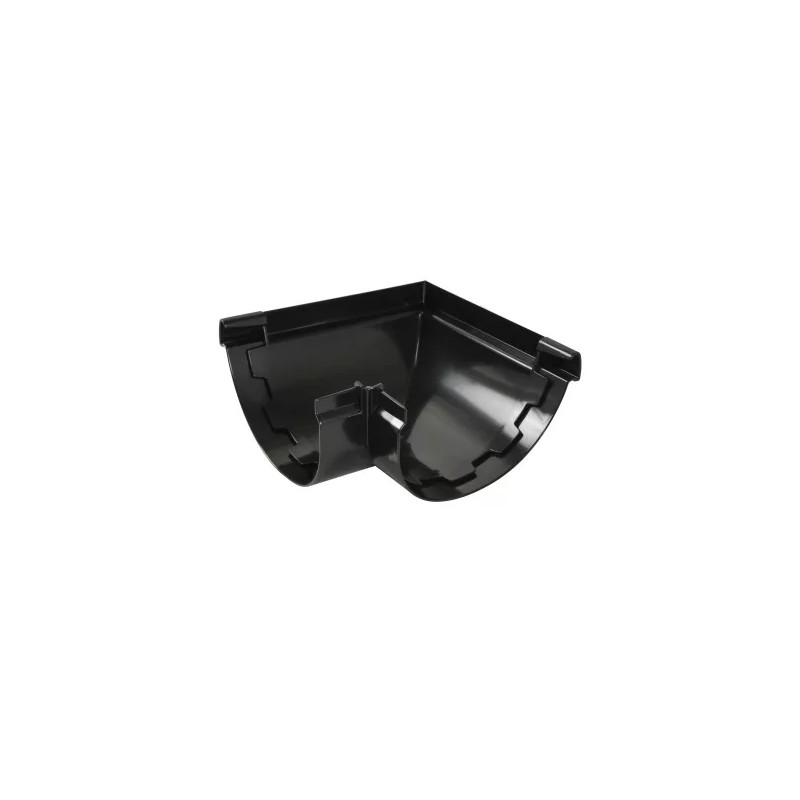 NICOLL Techtan Vodalis LG29 PVC-Ti buitenhoekstuk 90gr. zwart
