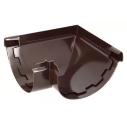 NICOLL Techtan Vodalis LG29 PVC-Ti buitenhoekstuk 90gr. bruin