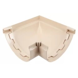 NICOLL Techtan Vodalis LG29 PVC-Ti buitenhoekstuk 90gr. beige