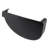 NICOLL Techtan Vodalis LG29 PVC-Ti eindstuk goot rechts antraciet