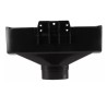 Nicoll Ovation LG28 PVC-Ti expansie centraaluitloop d90x56 zwart