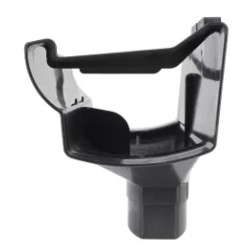 Nicoll Ovation LG28 PVC-Ti expansie centraaluitloop d90x56 antraciet