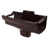 Nicoll Ovation LG28 PVC-Ti expansie centraaluitloop d90x56 bruin