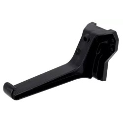 Nicoll Ovation LG38 PVC-Ti gootbeugel (verborgen ophanging) zwart