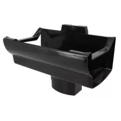 Nicoll Ovation LG38 PVC-Ti expansie centraaluitloop d105x76 zwart