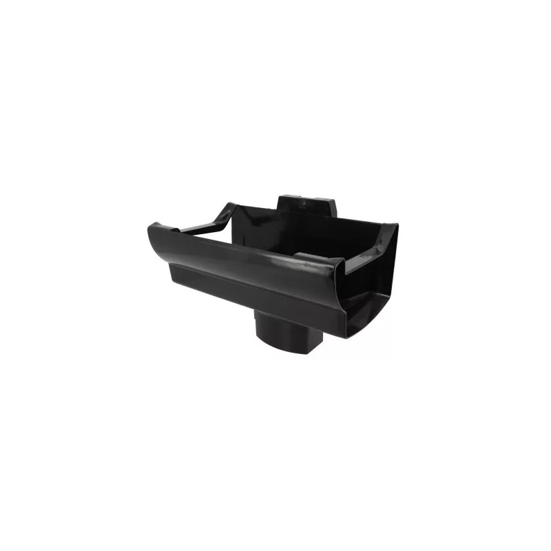 Nicoll Ovation LG38 PVC-Ti expansie centraaluitloop d105x76 zwart