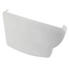 Nicoll Ovation LG38 PVC-Ti eindstuk centraaluitloop links wit