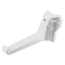 Nicoll Ovation LG38 PVC-Ti gootbeugel (verborgen ophanging) wit