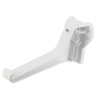 Nicoll Ovation LG38 PVC-Ti gootbeugel (verborgen ophanging) wit