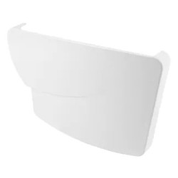 Nicoll Ovation LG38 PVC-Ti eindstuk centraaluitloop rechts wit