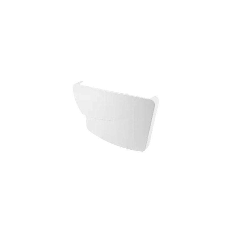 Nicoll Ovation LG38 PVC-Ti eindstuk centraaluitloop rechts wit