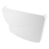 Nicoll Ovation LG38 PVC-Ti eindstuk centraaluitloop rechts wit
