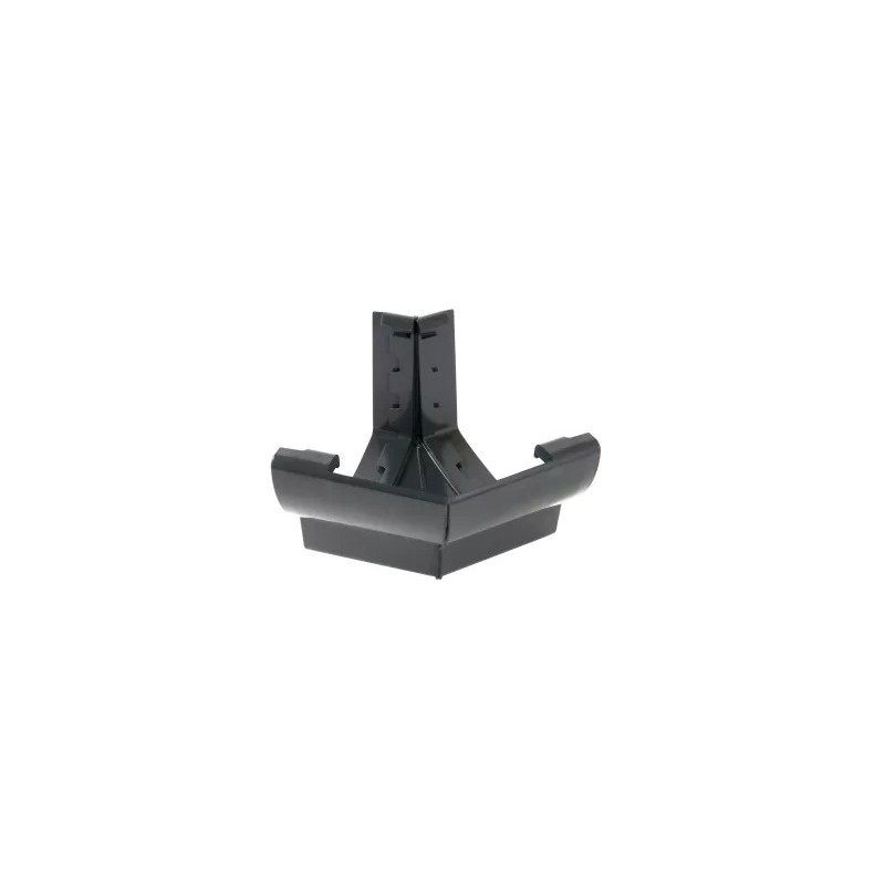 Nicoll Ovation LG38 PVC-Ti buitenhoekstuk 135gr. antraciet