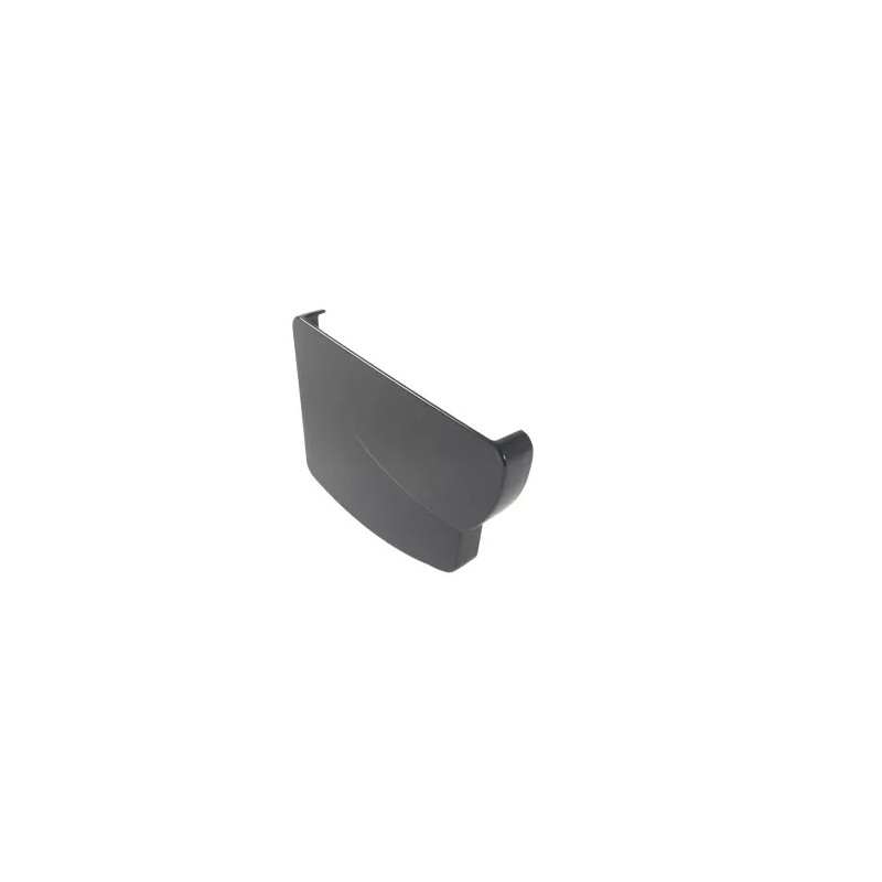 Nicoll Ovation LG38 PVC-Ti eindstuk centraaluitloop links antraciet