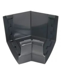 Nicoll Ovation LG38 PVC-Ti binnenhoekstuk 135gr. antraciet