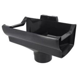 Nicoll Ovation LG38 PVC-Ti expansie centraaluitloop d100 antraciet