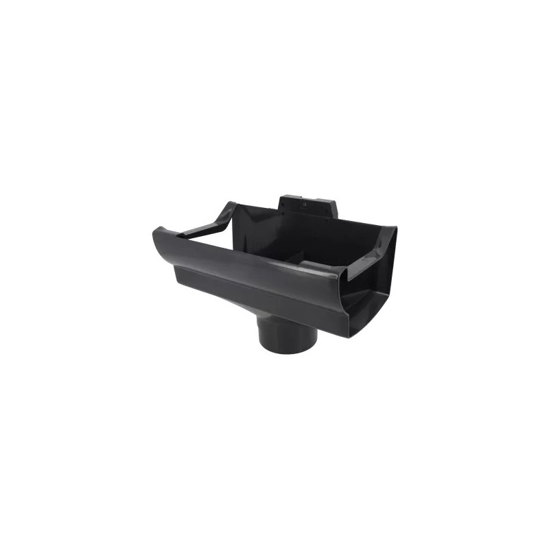 Nicoll Ovation LG38 PVC-Ti expansie centraaluitloop d100 antraciet