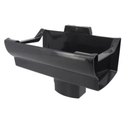 Nicoll Ovation LG38 PVC-Ti expansie centraaluitloop d105x76 antraciet