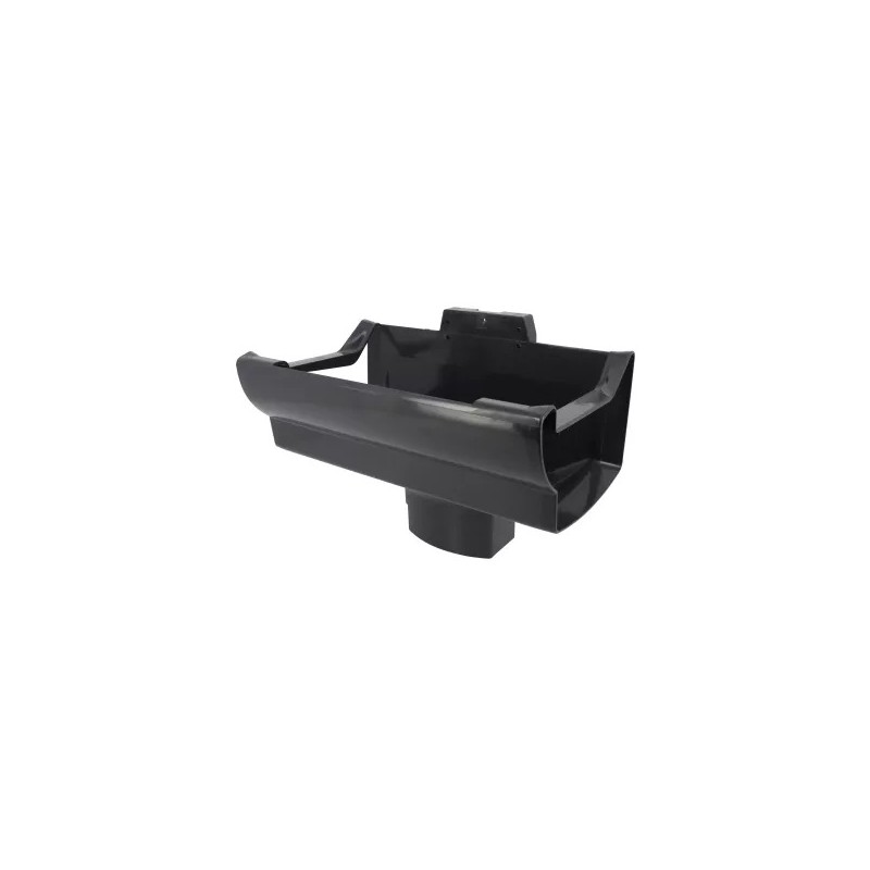 Nicoll Ovation LG38 PVC-Ti expansie centraaluitloop d105x76 antraciet