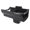 Nicoll Ovation LG38 PVC-Ti expansie centraaluitloop d105x76 antraciet
