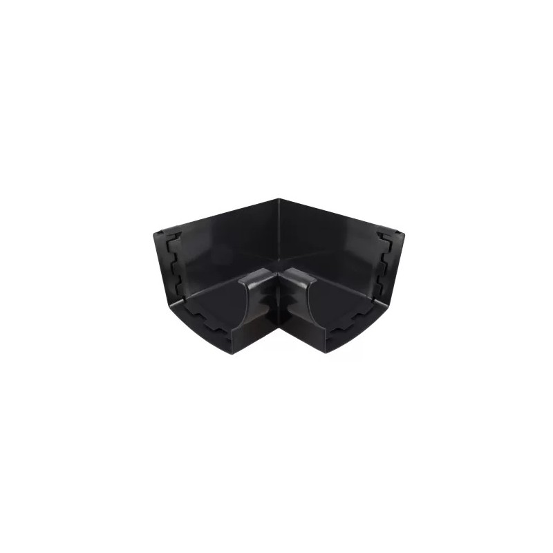 Nicoll Ovation LG38 PVC-Ti binnenhoekstuk 90gr. antraciet