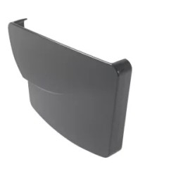 Nicoll Ovation LG38 PVC-Ti eindstuk centraaluitloop rechts antraciet