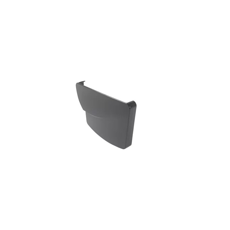 Nicoll Ovation LG38 PVC-Ti eindstuk centraaluitloop rechts antraciet