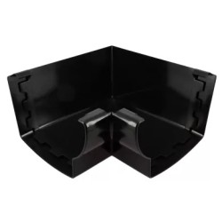 Nicoll Ovation LG38 PVC-Ti binnenhoekstuk 90gr. zwart