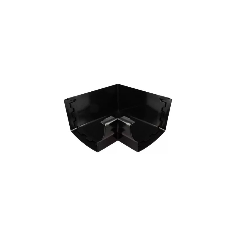 Nicoll Ovation LG38 PVC-Ti binnenhoekstuk 90gr. zwart