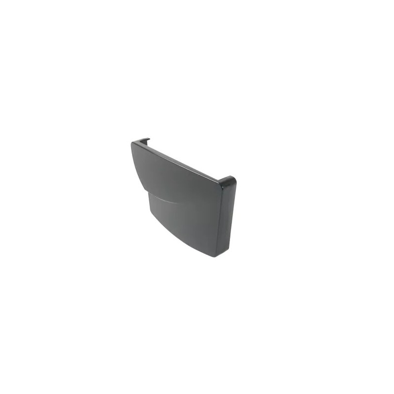 Nicoll Ovation LG38 PVC-Ti eindstuk goot rechts antraciet