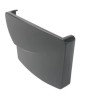 Nicoll Ovation LG38 PVC-Ti eindstuk goot rechts antraciet