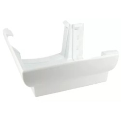 Nicoll Ovation LG38 PVC-Ti buitenhoekstuk 90gr. wit