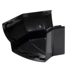 Nicoll Ovation LG38 PVC-Ti buitenhoekstuk 135gr. zwart
