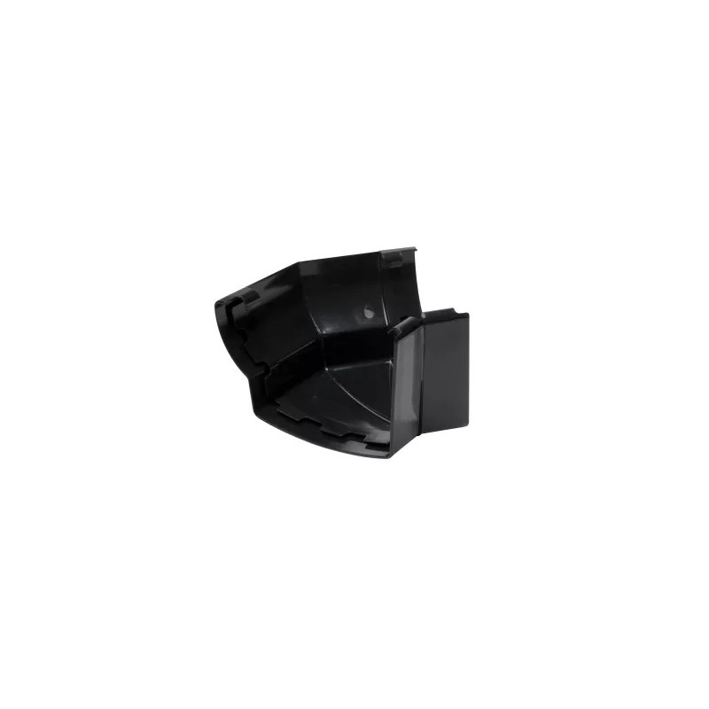 Nicoll Ovation LG38 PVC-Ti buitenhoekstuk 135gr. zwart