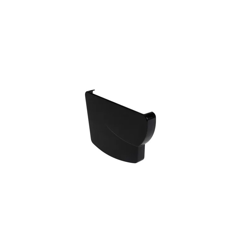 Nicoll Ovation LG38 PVC-Ti eindstuk centraaluitloop links zwart