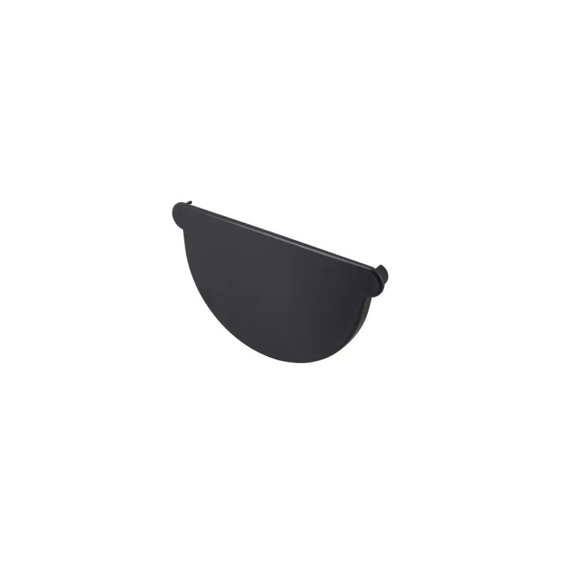 NICOLL Techtan LG25 PVC-Ti eindstuk centraaluitloop antraciet